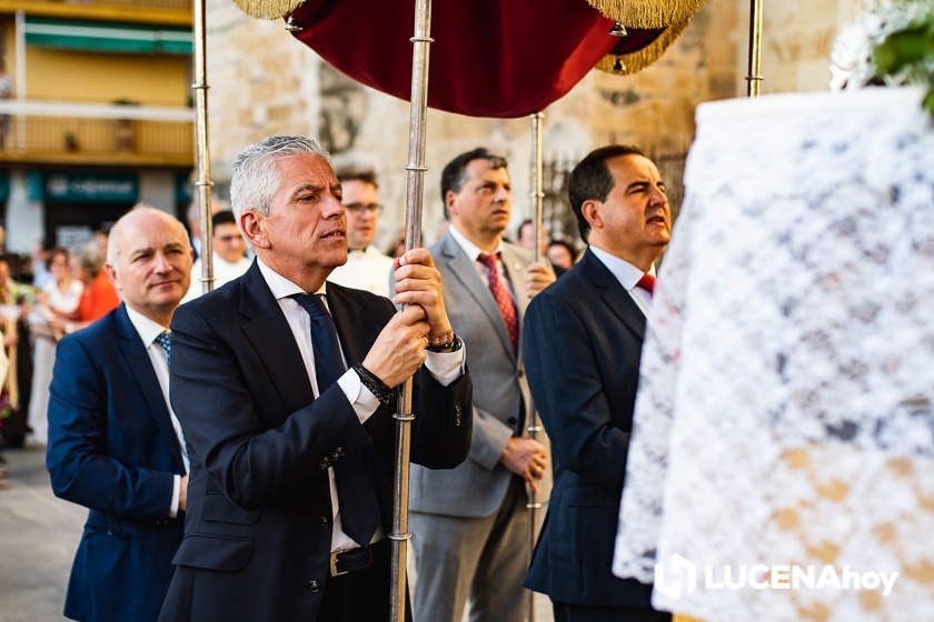 GALERÍA: Las imágenes de la procesión del Corpus Christi en Lucena.