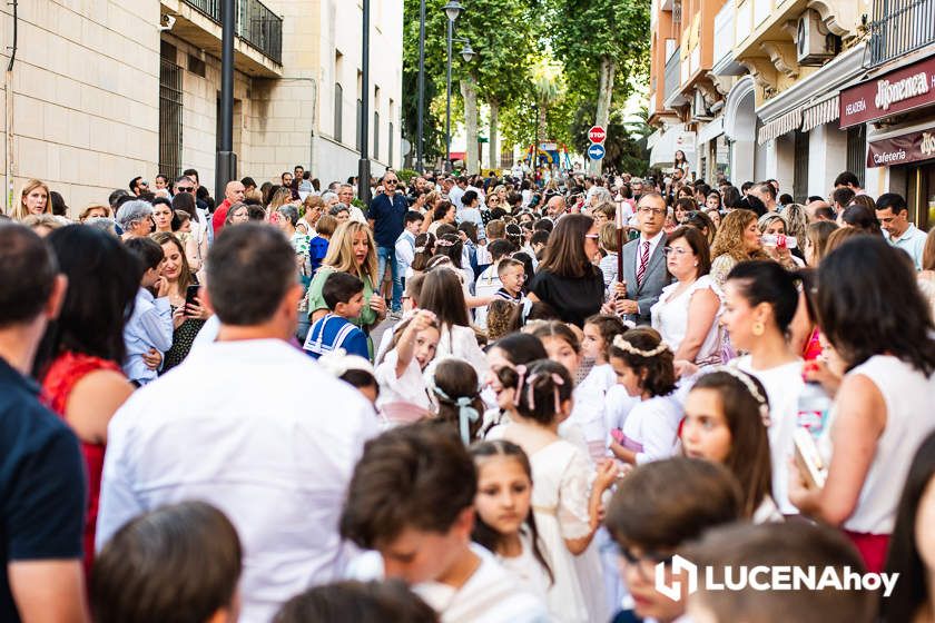 GALERÍA: Las imágenes de la procesión del Corpus Christi en Lucena.