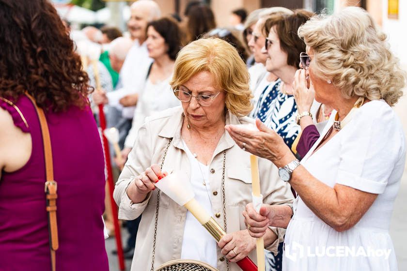 GALERÍA: Las imágenes de la procesión del Corpus Christi en Lucena.