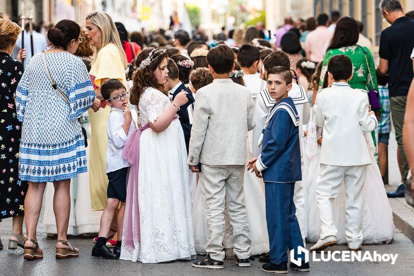 GALERÍA: Las imágenes de la procesión del Corpus Christi en Lucena.