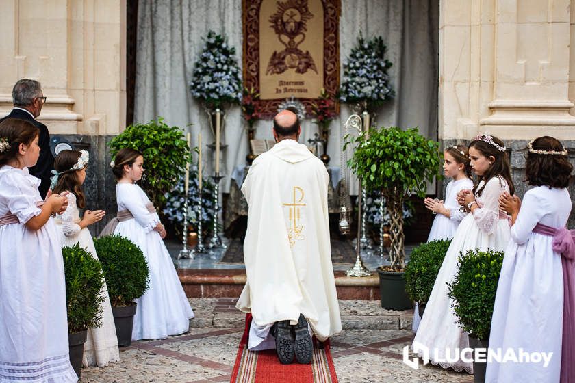 GALERÍA: Las imágenes de la procesión del Corpus Christi en Lucena.