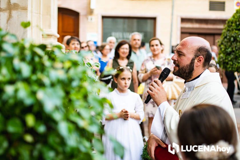 GALERÍA: Las imágenes de la procesión del Corpus Christi en Lucena.