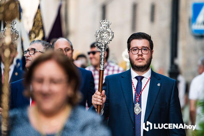 GALERÍA: Las imágenes de la procesión del Corpus Christi en Lucena.