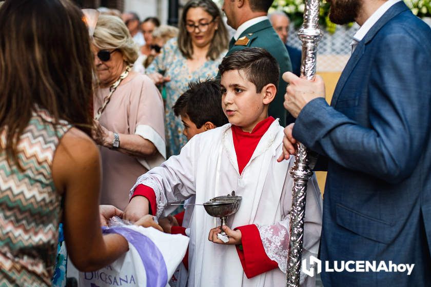 GALERÍA: Las imágenes de la procesión del Corpus Christi en Lucena.