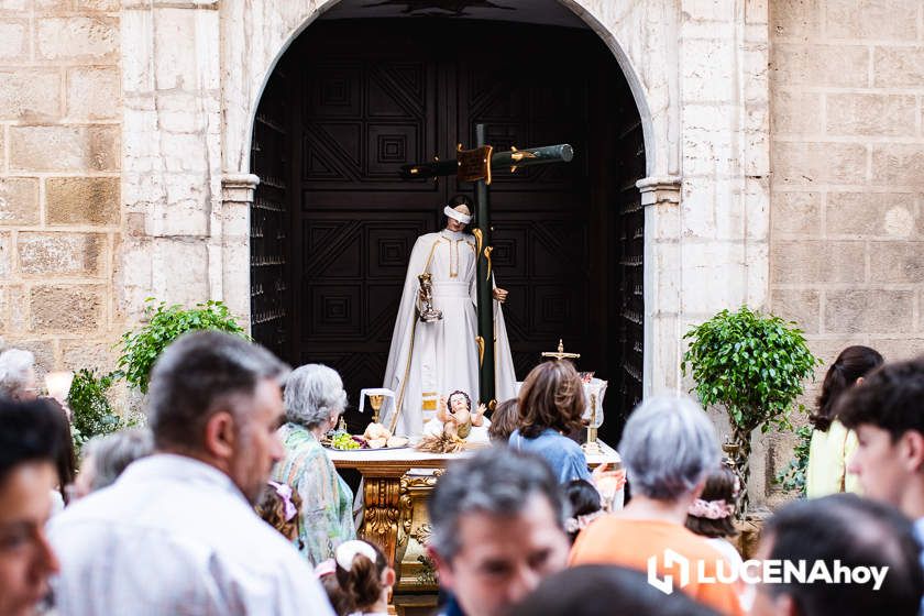 GALERÍA: Las imágenes de la procesión del Corpus Christi en Lucena.