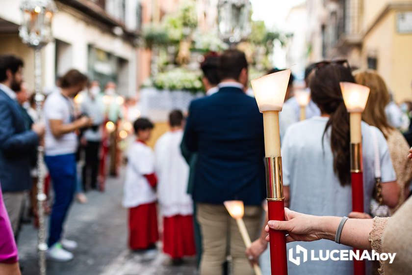 GALERÍA: Las imágenes de la procesión del Corpus Christi en Lucena.