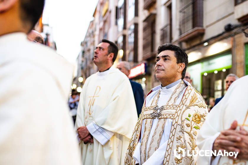 GALERÍA: Las imágenes de la procesión del Corpus Christi en Lucena.