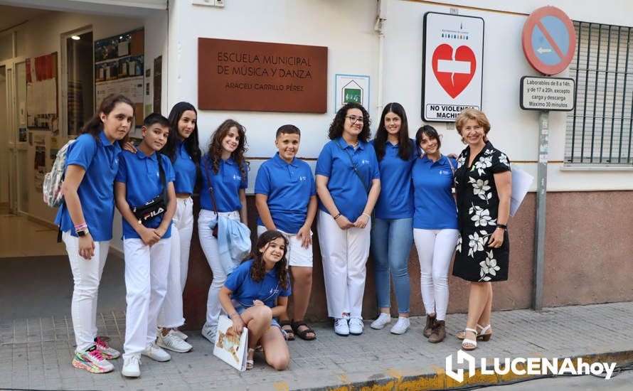 GALERÍA: La Escuela de Música y Danza de Lucena ya lleva el nombre de Araceli Carrillo Pérez