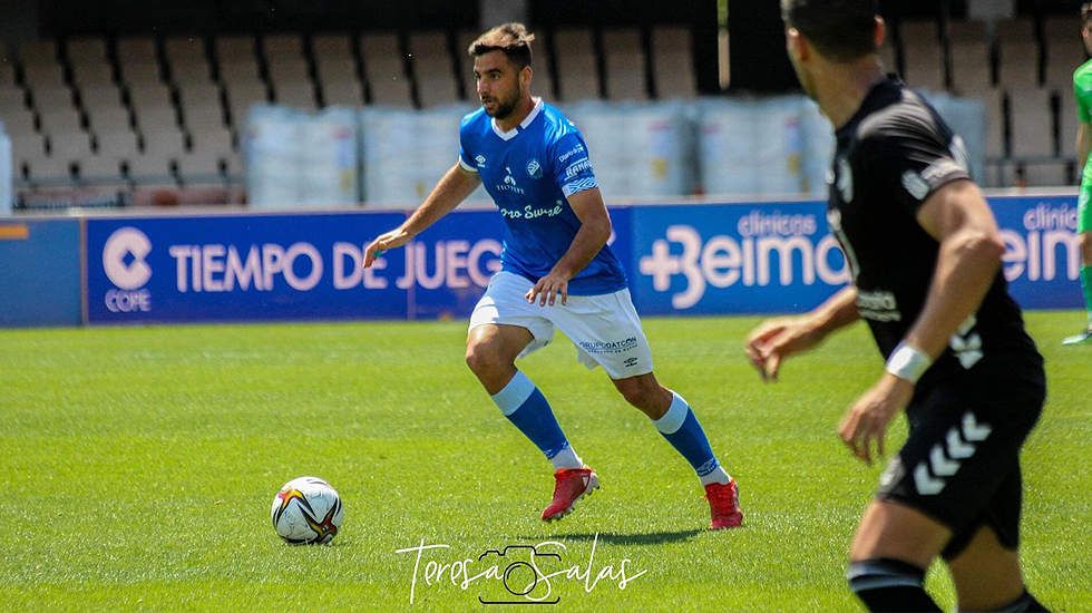  Antonio Jesús en un partido con el Xerez DFC. Foto: Teresa Salas 