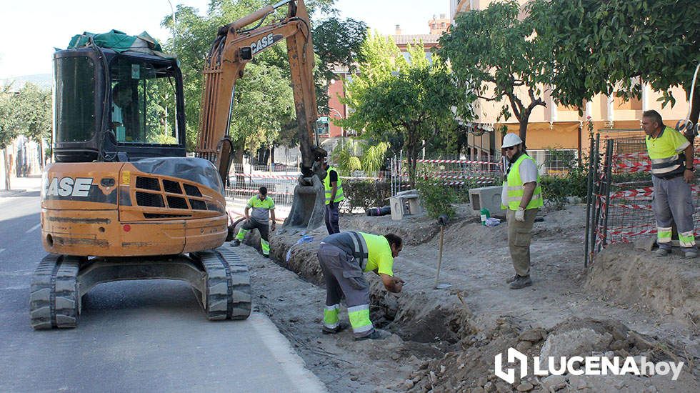  Trabajadores del sector de la construcción. Archivo