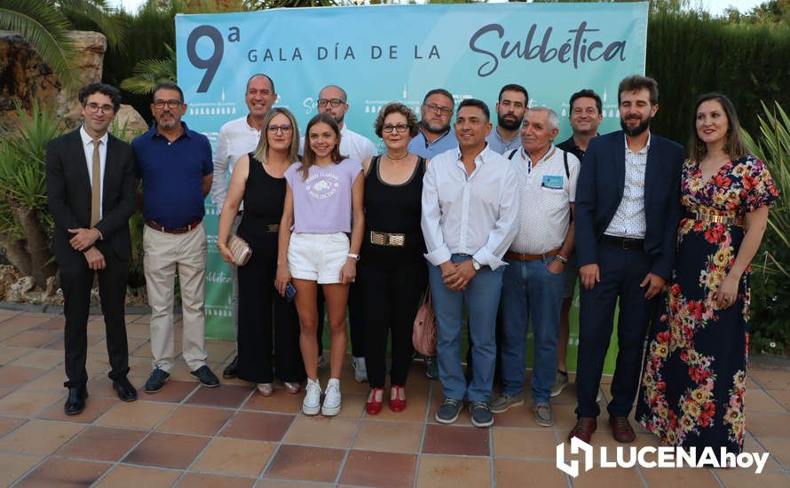 GALERÍA: La Gala de la Subbética premia desde Lucena el compromiso y el trabajo de personas y colectivos y difunde el potencial turístico de nuestra tierra