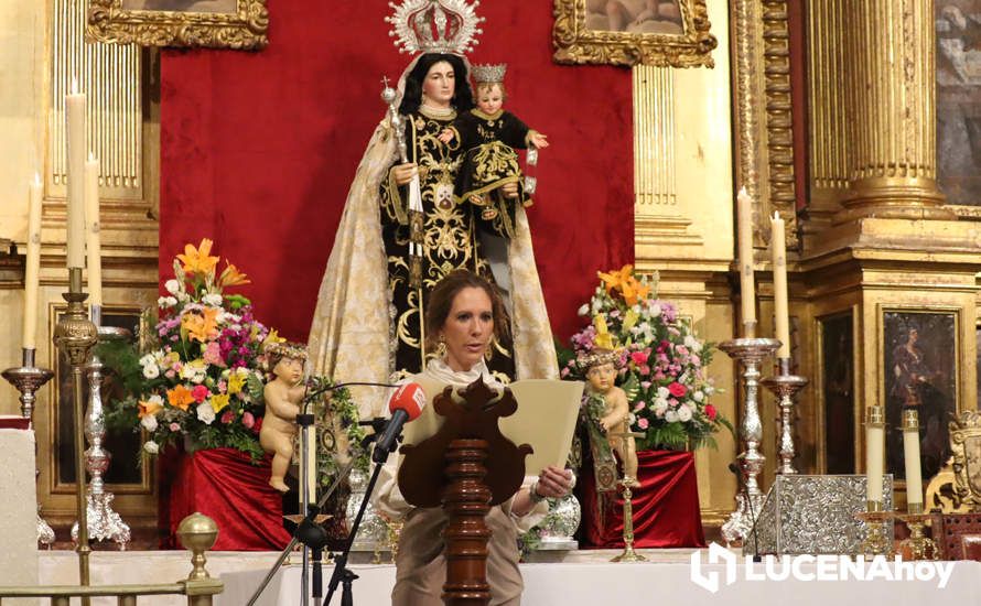 GALERÍA: Sierra Ciriza Gutiérrez pronuncia el Pregón en Honor a Ntra. Sra. del Carmen GALERÍA: Sierra Ciriza Gutiérrez pronuncia el Pregón en Honor a Ntra. Sra. del Carmen