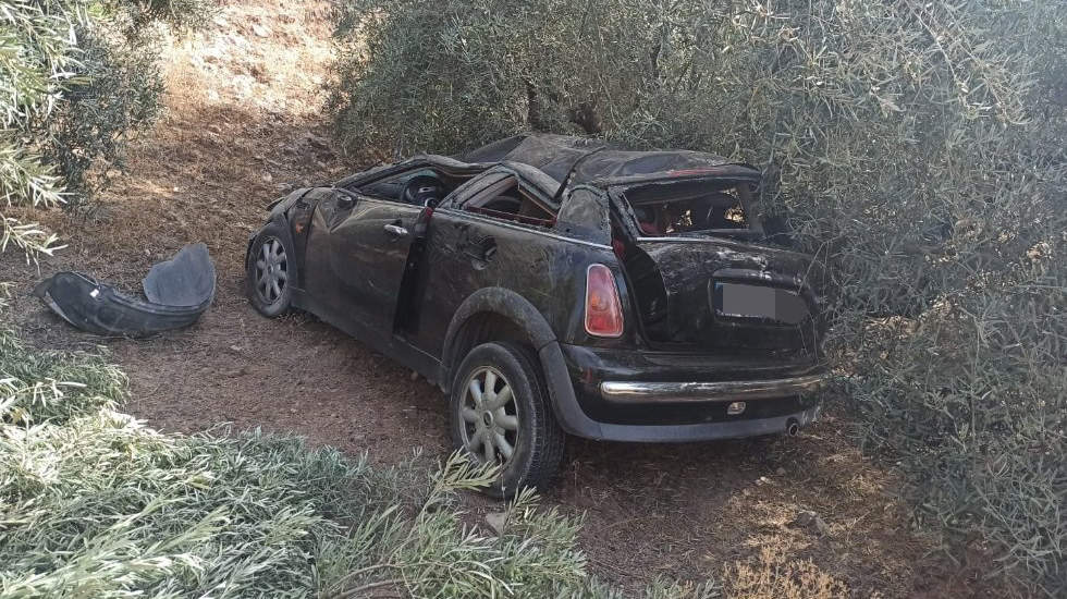  Vehículo siniestrado en este accidente. Fotos: 061 Córdoba 