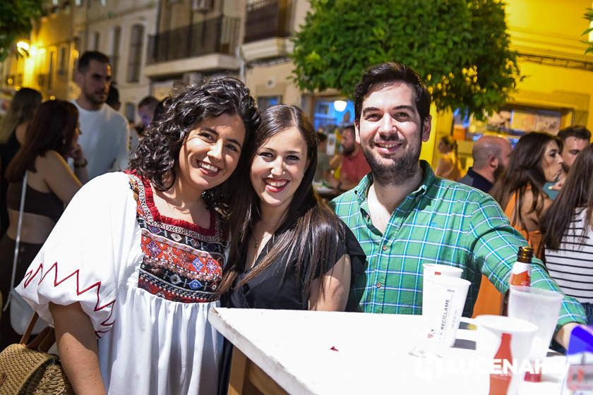 GALERÍA: Espléndido ambiente en la tradicional Feria de Santiago que ayer celebró el XVIII Festival Flamenco "Curro Lucena"