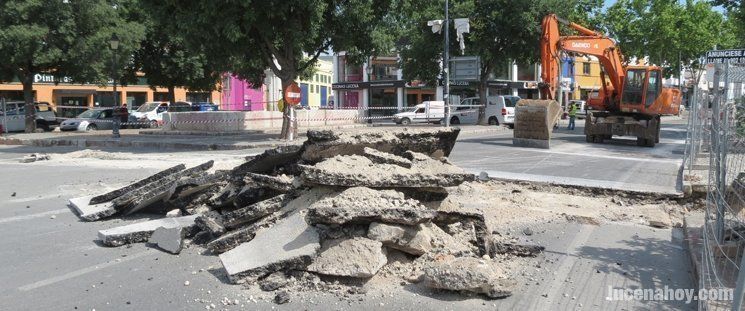  Cortado al tráfico rodado el puente de Cabra hasta fin de obras (fotos) 