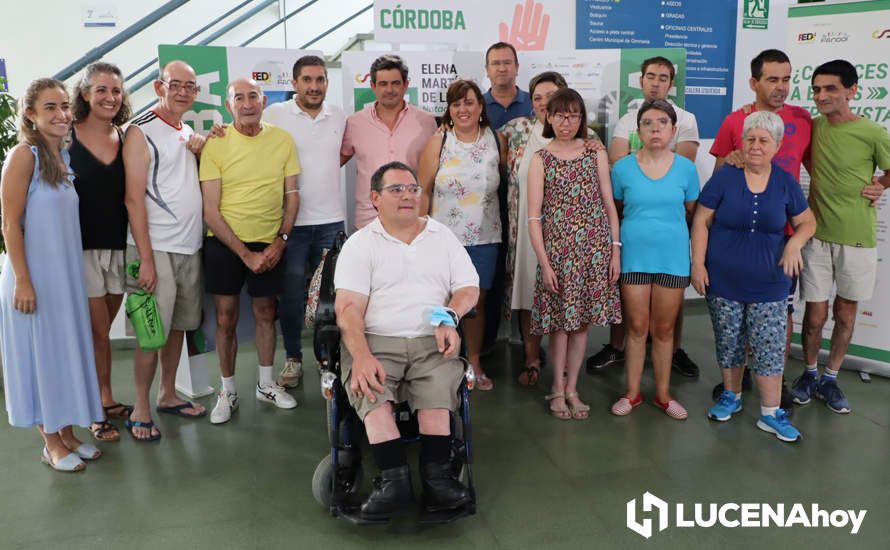  Un momento de la inauguración de la exposición ¿Conoces a esta deportistas? 