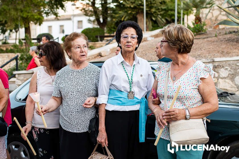 GALERÍA: La imagen de Santa Marta volvió a recorrer las calles de su barrio portada por un grupo de mujeres