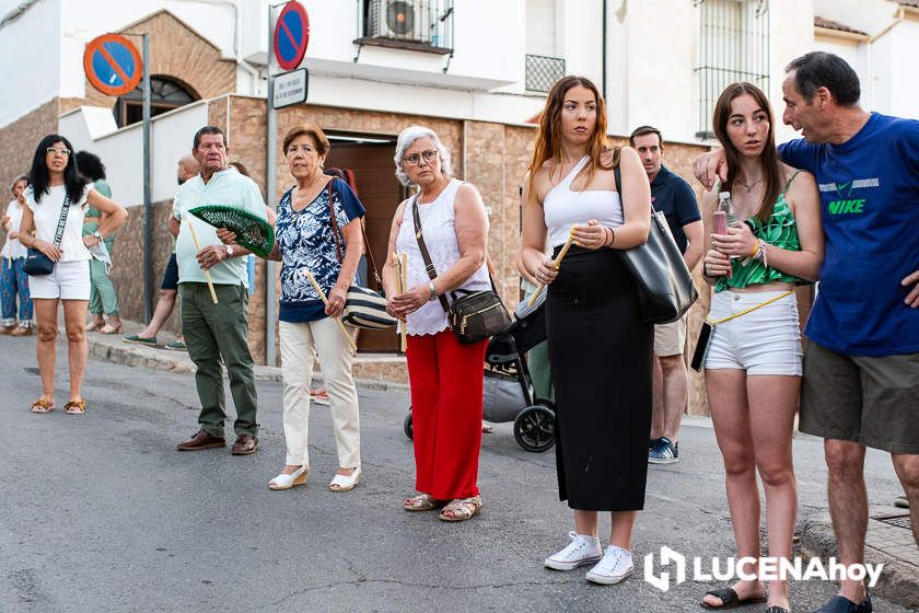 GALERÍA: La imagen de Santa Marta volvió a recorrer las calles de su barrio portada por un grupo de mujeres