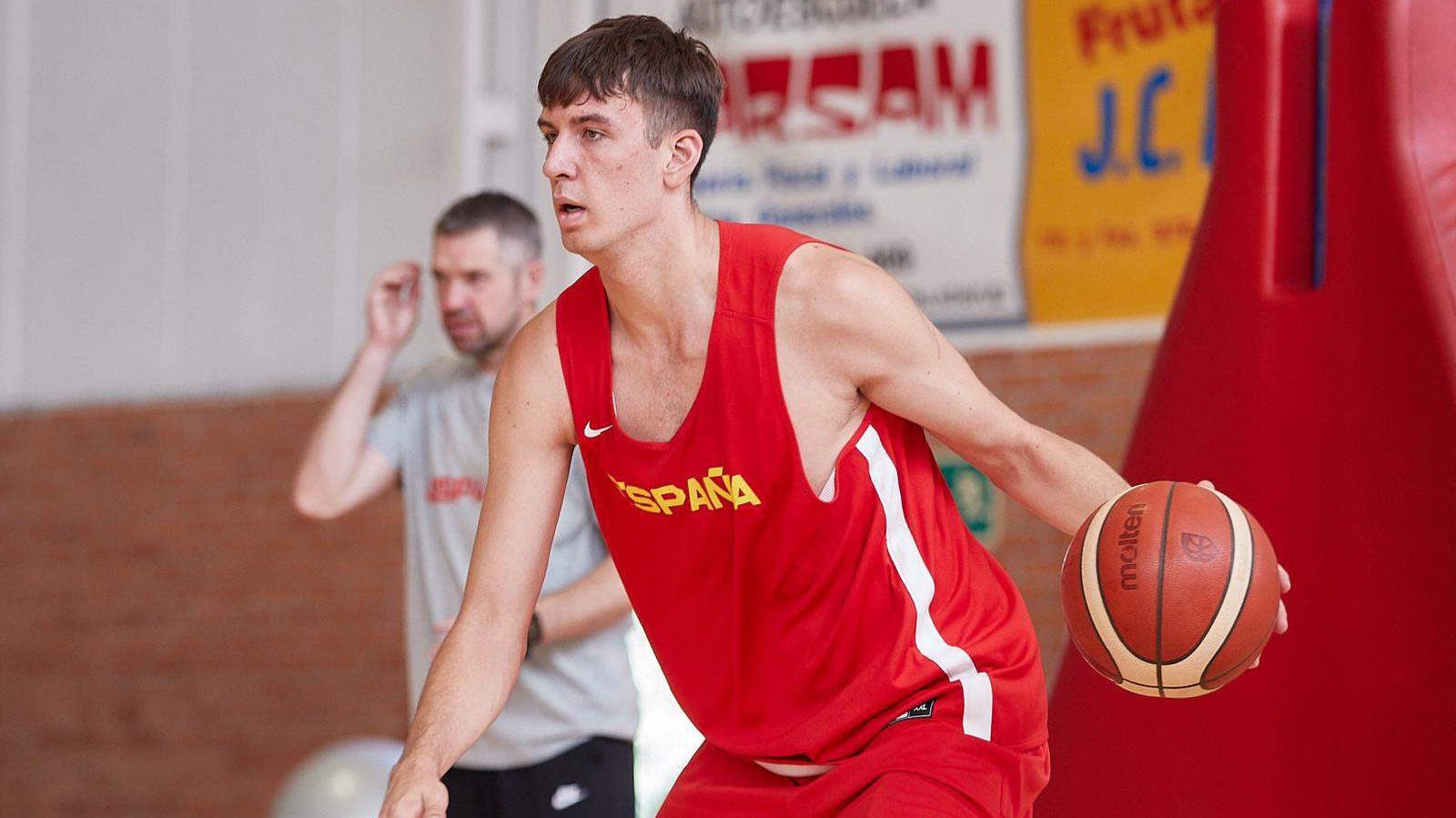  Tanchyn durante la concentración con la Selección Española 