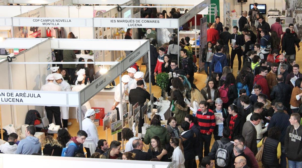 Una imagen de la pasada edición del Salón del Estudiante