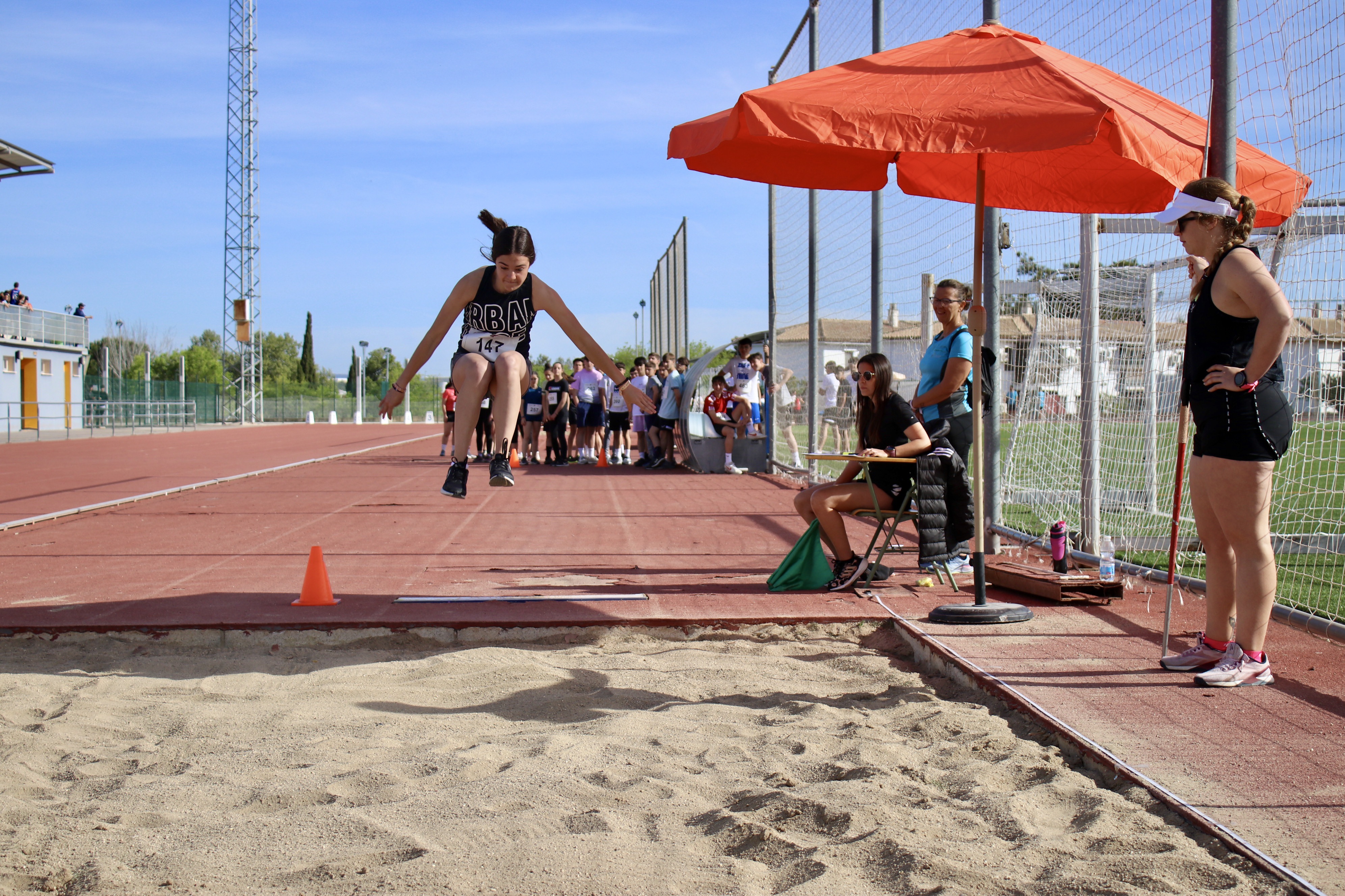 Una de las pruebas de las XXIV Olimpiadas Escolares de Lucena