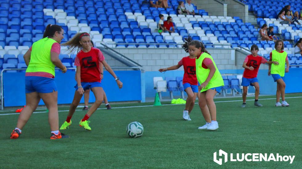 GALERÍA: El CD Lucecor finaliza su Escuela de Tecnificación de Fútbol con más de 150 participantes