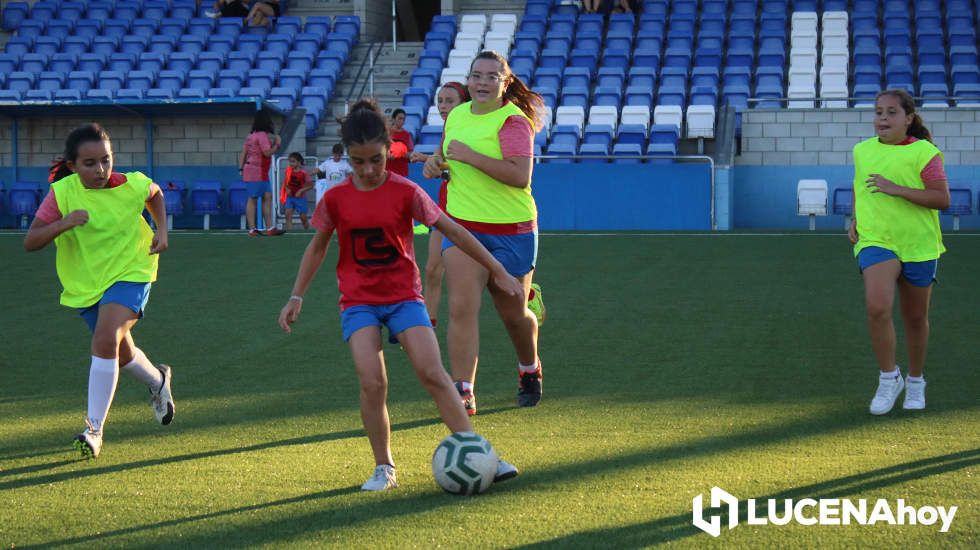 GALERÍA: El CD Lucecor finaliza su Escuela de Tecnificación de Fútbol con más de 150 participantes