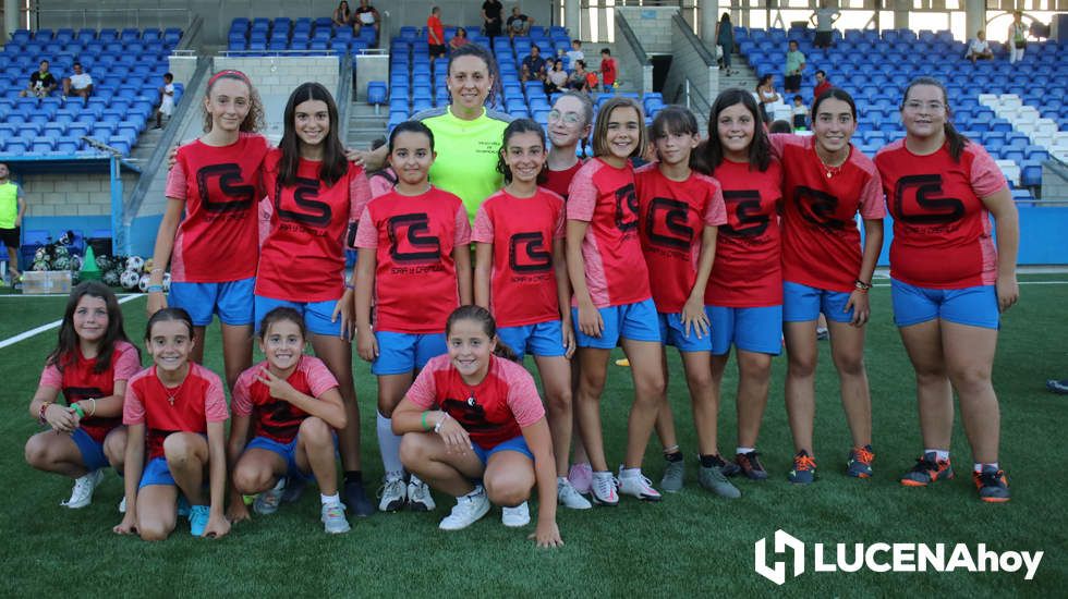 GALERÍA: El CD Lucecor finaliza su Escuela de Tecnificación de Fútbol con más de 150 participantes