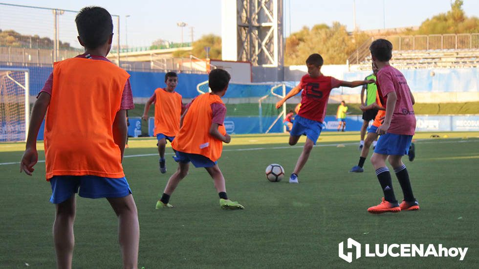 GALERÍA: El CD Lucecor finaliza su Escuela de Tecnificación de Fútbol con más de 150 participantes