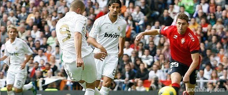  Marcos Pérez, jugando con Osasuna frente el Real Madrid 