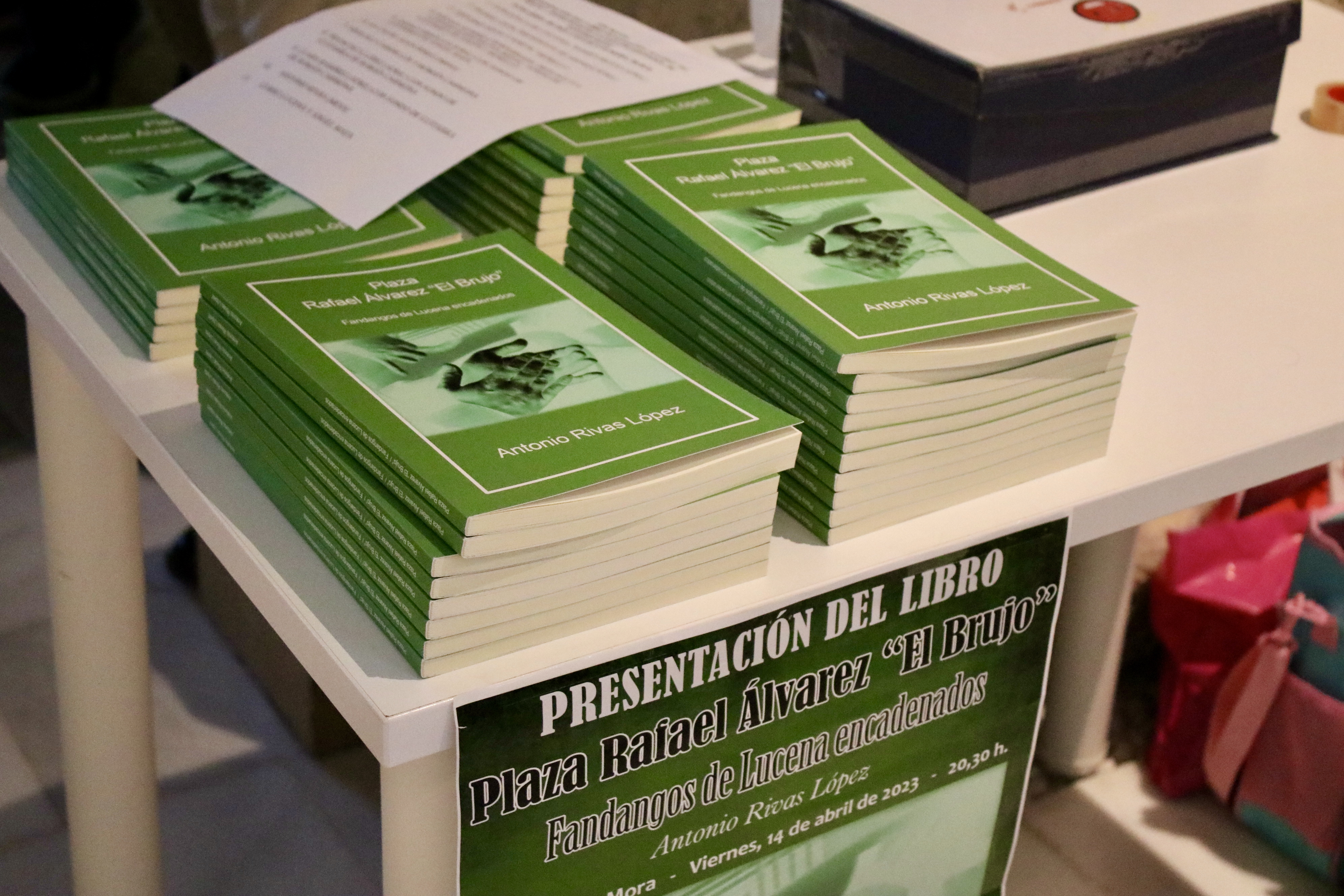 Presentación del último libro de Antonio Rivas