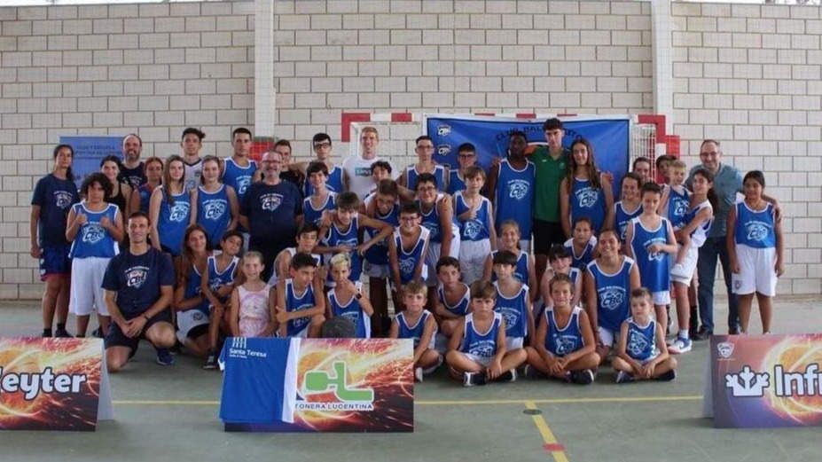  Asistentes al campus del CBL Baloncesto Lucena 