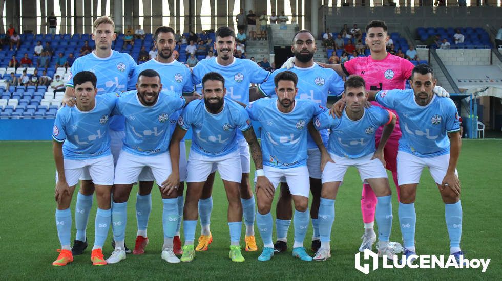  Primer once inicial del Ciudad de Lucena en esta pretemporada 