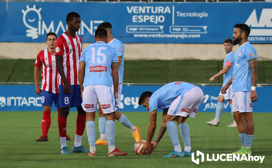 GALERÍA: Las fotos del primer choque de pretemporada del ilusionante Ciudad de Lucena frente al Atlético Porcuna CF (0-0)