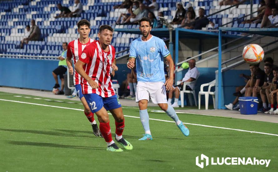 GALERÍA: Las fotos del primer choque de pretemporada del ilusionante Ciudad de Lucena frente al Atlético Porcuna CF (0-0)