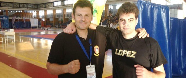  El púgil lucentino Jesús López, subcampeón de España de kung-fu 