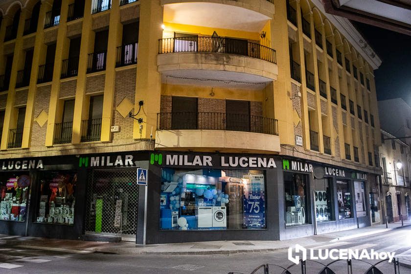 GALERÍA: Lucena se apaga a las diez: Las fotos del primer día del Plan de Ahorro Energético en el centro de la ciudad