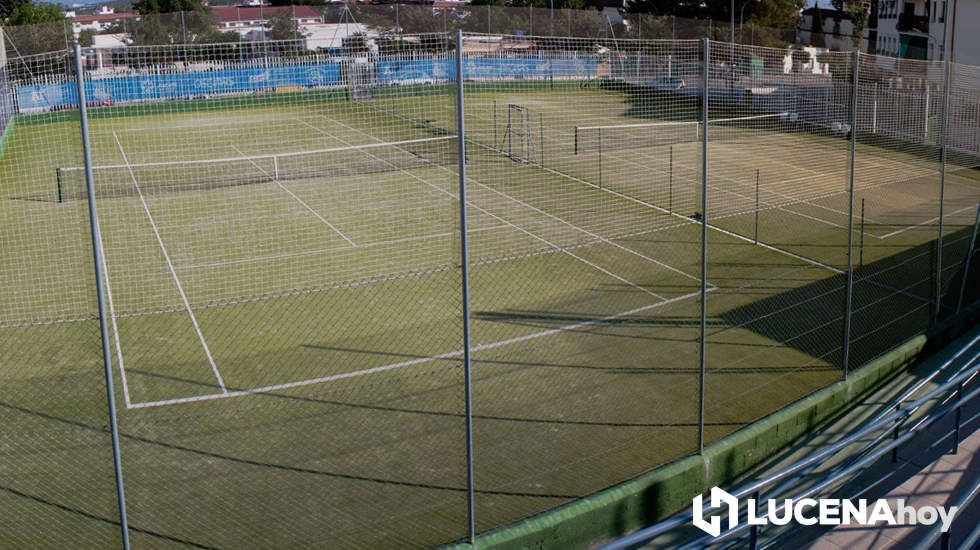  Pistas de tenis 2 y 3 de la Ciudad Deportiva que serán renovadas 