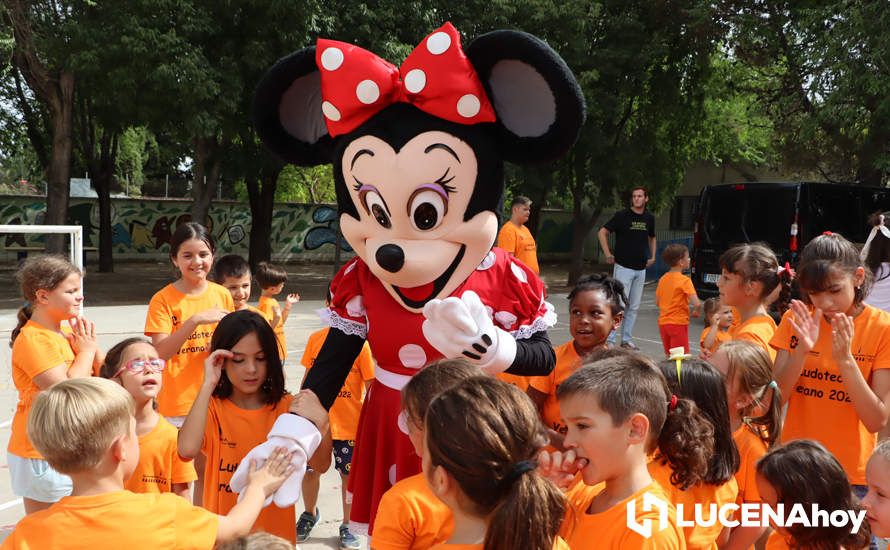 GALERÍA: Una fiesta clausura las ludotecas de verano, que se cierran con la participación de más de 1.300 escolares
