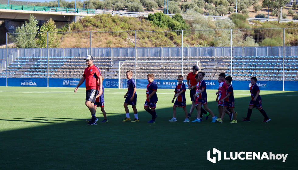 GALERÍA: Las imágenes de la presentación de los equipos base del CD Lucecor y el torneo de fútbol Torre del Moral, que se llevó el juvenil del Cádiz CF