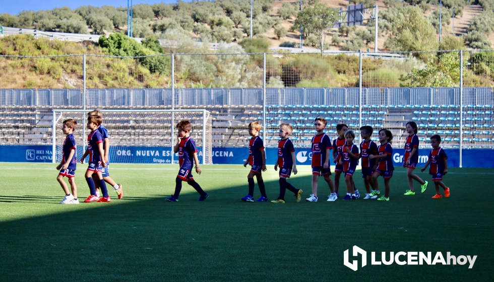 GALERÍA: Las imágenes de la presentación de los equipos base del CD Lucecor y el torneo de fútbol Torre del Moral, que se llevó el juvenil del Cádiz CF