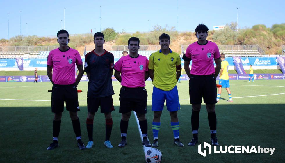 GALERÍA: Las imágenes de la presentación de los equipos base del CD Lucecor y el torneo de fútbol Torre del Moral, que se llevó el juvenil del Cádiz CF