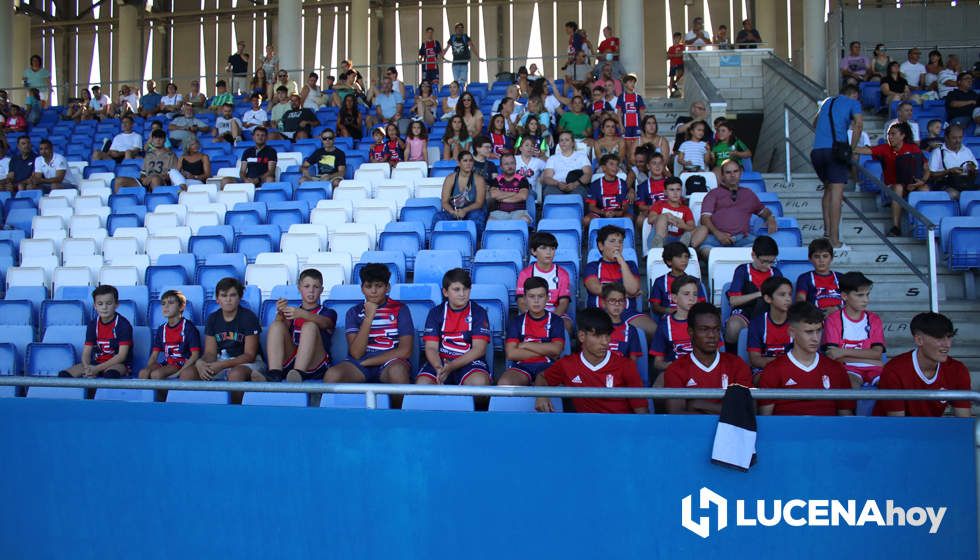 GALERÍA: Las imágenes de la presentación de los equipos base del CD Lucecor y el torneo de fútbol Torre del Moral, que se llevó el juvenil del Cádiz CF