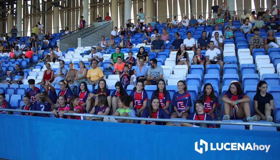 GALERÍA: Las imágenes de la presentación de los equipos base del CD Lucecor y el torneo de fútbol Torre del Moral, que se llevó el juvenil del Cádiz CF