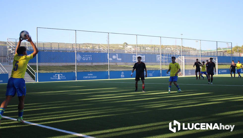 GALERÍA: Las imágenes de la presentación de los equipos base del CD Lucecor y el torneo de fútbol Torre del Moral, que se llevó el juvenil del Cádiz CF