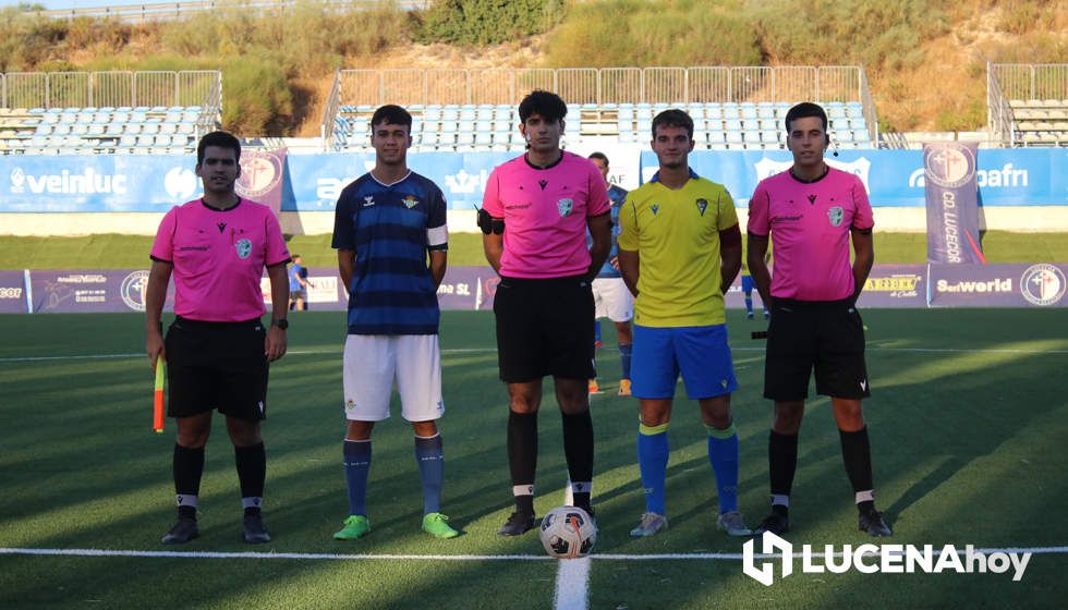 GALERÍA: Las imágenes de la presentación de los equipos base del CD Lucecor y el torneo de fútbol Torre del Moral, que se llevó el juvenil del Cádiz CF