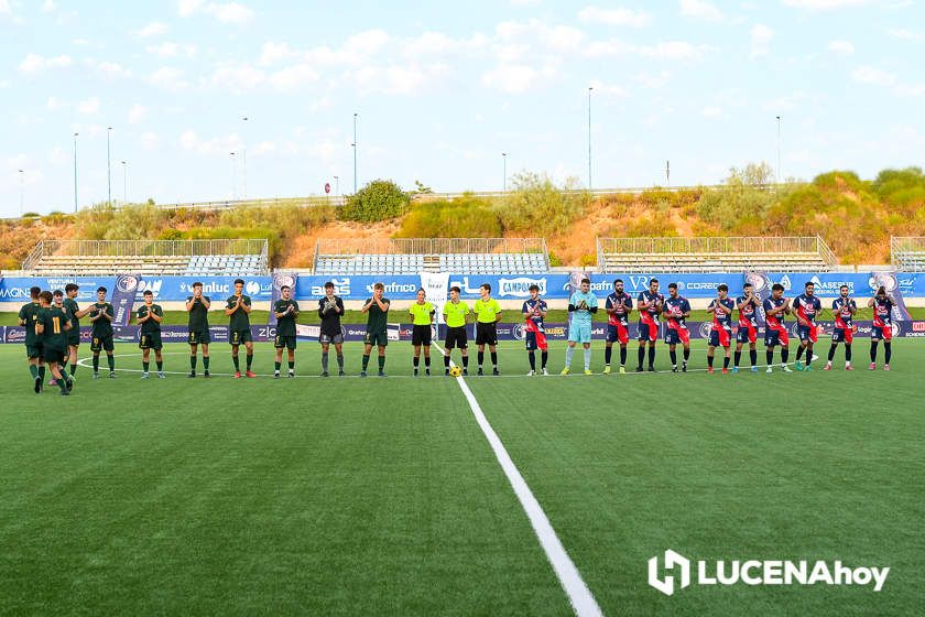 GALERÍA: Las imágenes del primer amistoso del CD Lucecor con victoria para el juvenil del Córdoba CF por 1-2