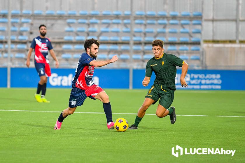 GALERÍA: Las imágenes del primer amistoso del CD Lucecor con victoria para el juvenil del Córdoba CF por 1-2