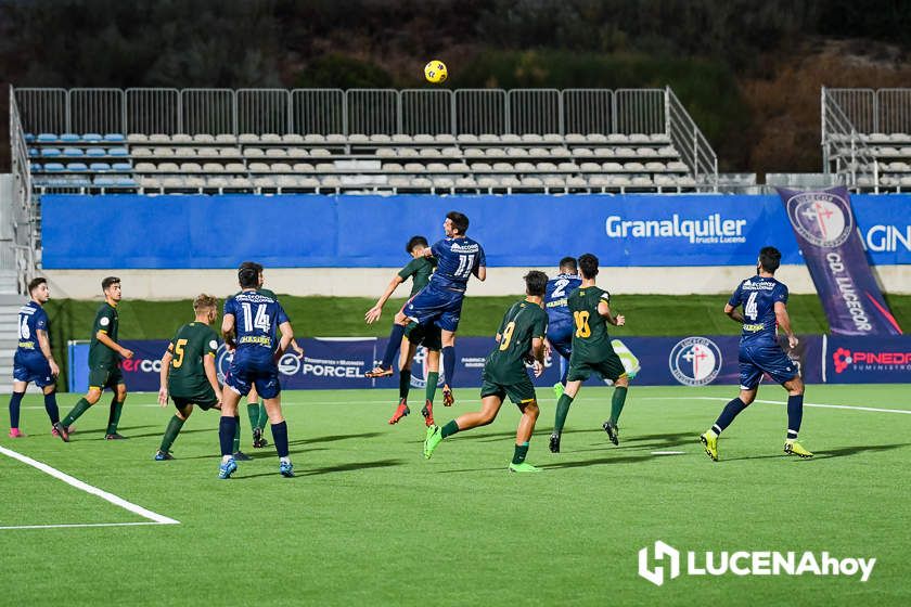 GALERÍA: Las imágenes del primer amistoso del CD Lucecor con victoria para el juvenil del Córdoba CF por 1-2