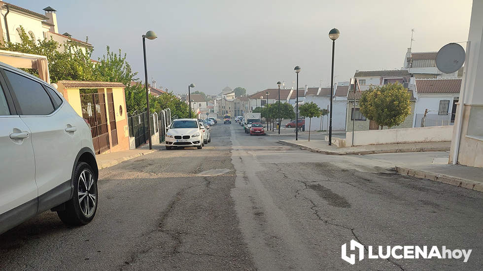  Calle Maestro Luis Rivas, una de las zonas donde actuará el Ayuntamiento de Lucena 